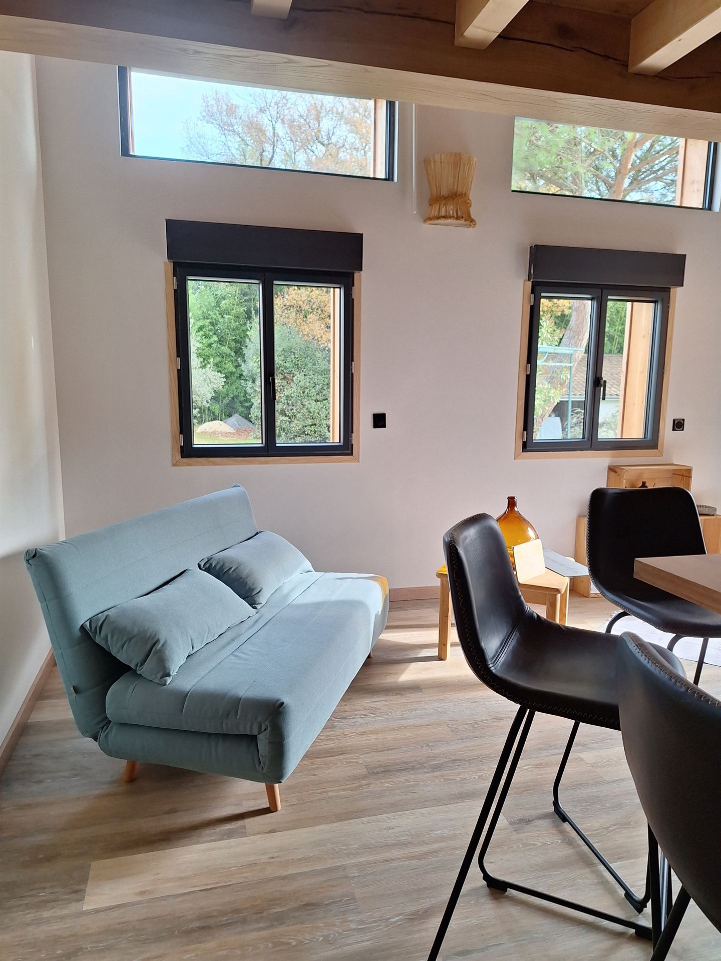 Charpente traditionnelle en bois apparente